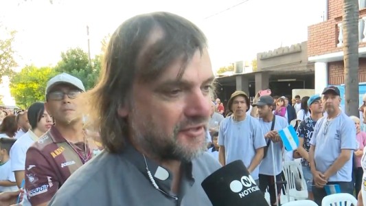 El Padre Pepe estuvo en Santa Fe