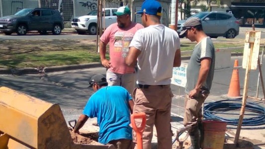 ASSA realiza trabajos en Boulevard al 900