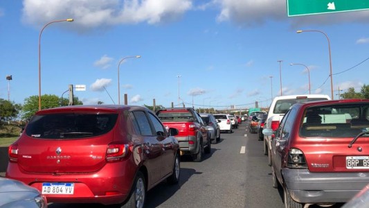 Otro choque genera complicaciones en el acceso por la ruta 168