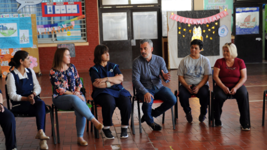 Presentaron las obras diagramadas para la escuela Ballarini