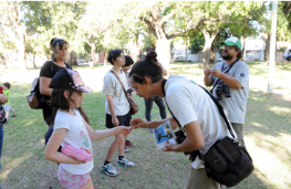 Organizaron un safari de primavera en el Parque Garay