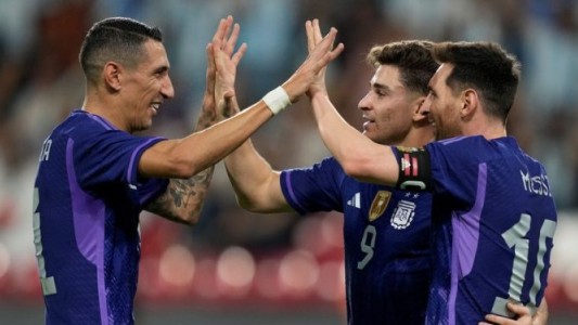 Argentina goleó a Emiratos Árabes y ya espera el debut en el Mundial de Qatar