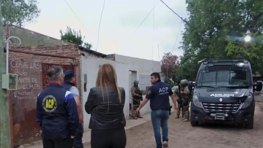 Allanamientos en el norte de la ciudad