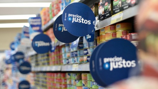 Exhiben los nuevos carteles de Precios Justos en los supermercados