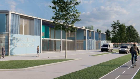 La provincia licitará el nuevo edificio pospandemia de la Escuela Esteban Echeverría