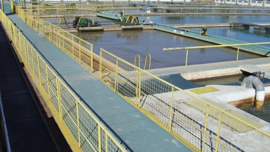 Bajón de tensión en la red de la planta potabilizadora de Aguas