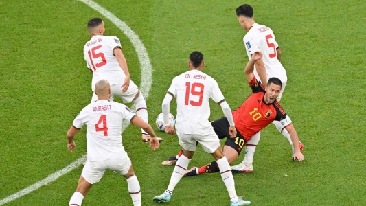 Marruecos fue contundente y le ganó a Bélgica 2 a 0