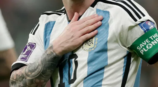 El gran gesto ambiental de Messi en el partido ante México