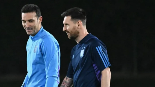 Argentina entrena a puertas cerradas pensando en el partido clave con Polonia