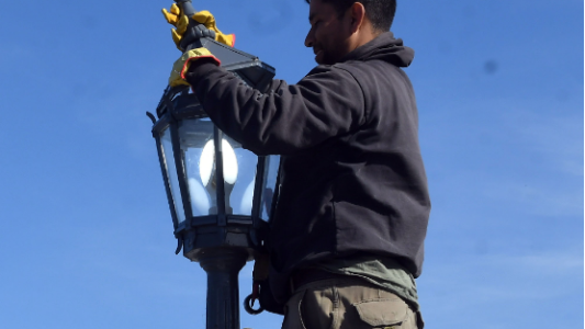 Los trabajos de iluminación y bacheo previstos para este martes