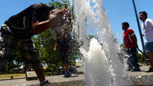 Para derretirse: la sensación térmica superó los 49° en la ciudad