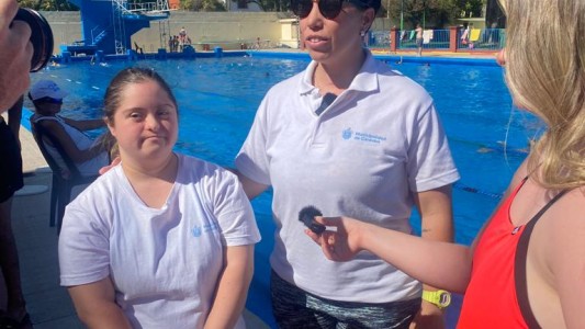 Video: Así entrena el equipo de competición de natación adaptada de la Municipalidad de Córdoba