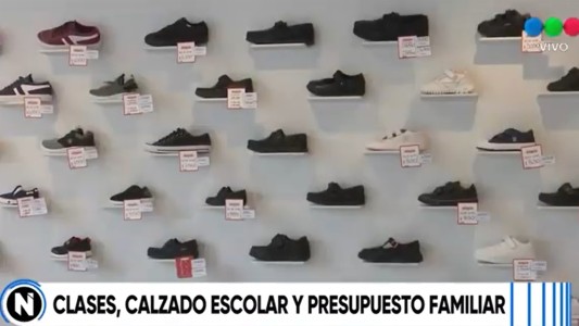 Vuelta a clases: reponer el calzado escolar cuesta entre 5.000 y 15.000 pesos