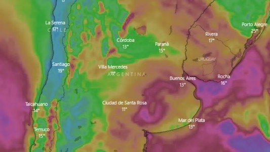 Vientos y tormentas: gran parte del país se encuentra bajo alerta por fuertes lluvias