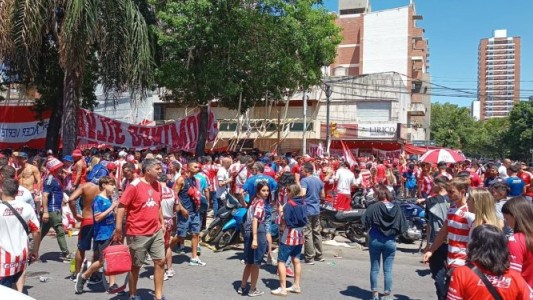 Los hinchas de Unión hacen su previa tradicional sobre Boulevard