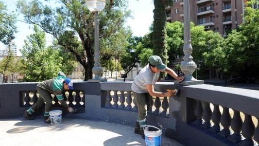 Trabajos integrales en la Plaza Constituyentes