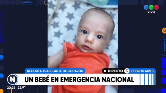 Todos por Boris, el bebé de la región que necesita un trasplante de corazón
