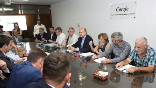 Nuevo encuentro de trabajo del gobierno provincial con entidades agropecuarias y legisladores nacionales de Santa Fe