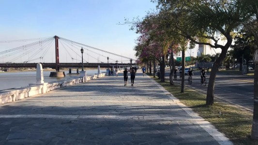 Febrero se despide con calor en la ciudad de Santa Fe y la región