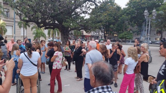 Escasa respuesta a la marcha por seguridad: “Queríamos que la gente despierte”