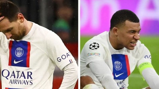Messi y Mbappé fueron calificados con un 3 por el diario francés LÉquipe