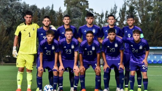 Froilán Díaz, juvenil de Unión, titular en la Selección Sub 17