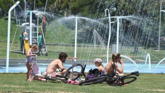 La semana termina con otra jornada de mucho calor: el termómetro treparía a los 42°
