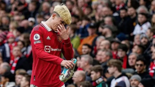 "Estoy decepcionado": Garnacho se refirió a la lesión que lo marginó de la selección argentina