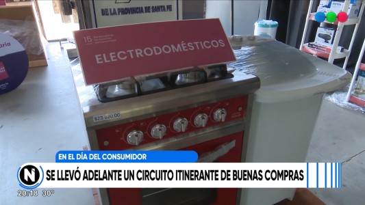 Se realizó un "circuito itinerante de buenas compras"