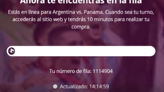 Comenzó la venta de entradas para el partido de la Selección frente a Panamá