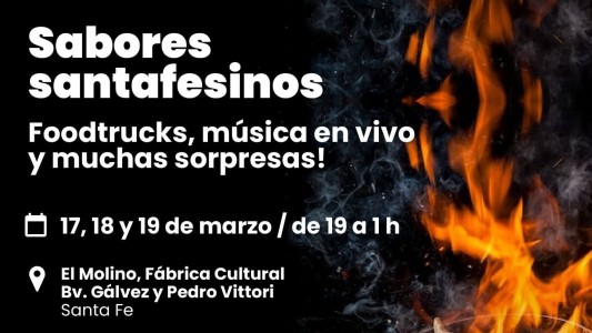 Llega el evento "Sabores Santafesinos" a El Molino Fábrica Cultural