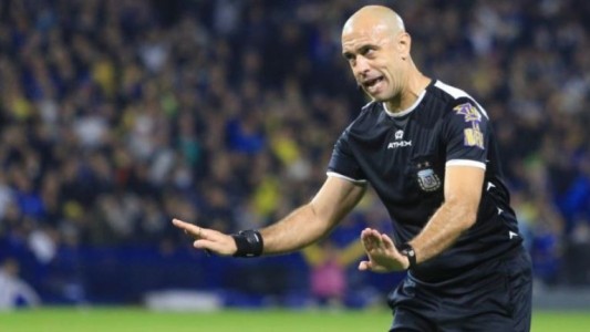 Jorge Baliño sobre el penal no cobrado a Boca: "Nada le impidió jugar la pelota a Merentiel"