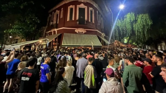 Messi fue a comer a una parrilla de Palermo y desató una revolución