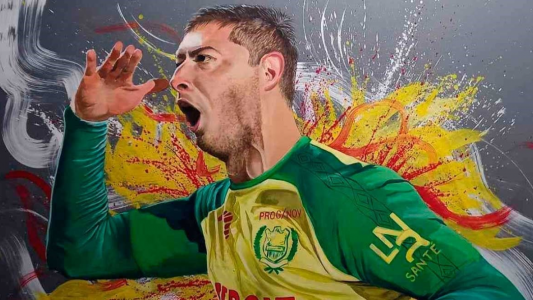 Un nuevo homenaje a Emiliano Sala recorre el mundo: Nieves Ebelig, su autora