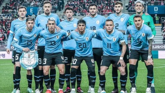Con Mele de titular, Uruguay venció a Corea del Sur por 2 a 1