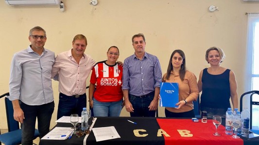 Firma de convenios con instituciones deportivas del departamento Belgrano