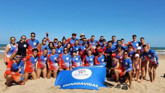 Gracias al “Santa Fe Más”, ya suman 116 los jóvenes egresados de la Escuela de Guardavidas