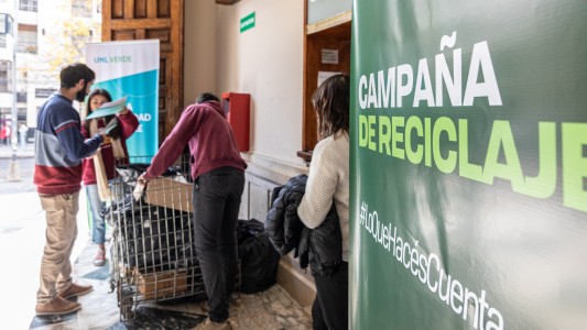 "Lo que hacés, cuenta": La  UNL comienza una nueva campaña de reciclado de papel y cartón