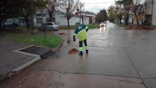La Municipalidad informó el registro de lluvia caída en la ciudad