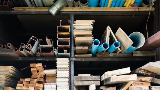 Cayó más de 9% el volumen de ventas de productos para la construcción en mayo