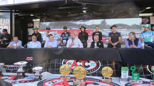 Perotti participó en Agroactiva de la presentación de la carrera del TC en Rafaela