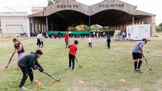 Volvieron las tardes de juegos a la Estación Mitre