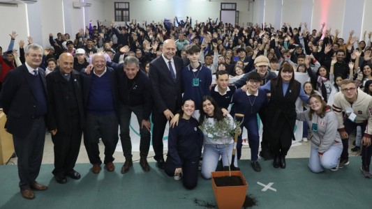 Perotti participó del cierre del Programa Scholas Ciudadanía