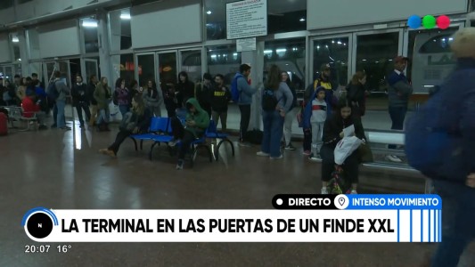 Turismo y visitas: la terminal santafesina con intenso movimiento por el fin de semana XL