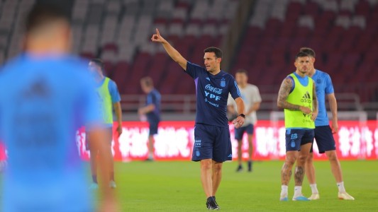 La Selección se entrenó a puertas cerradas en Indonesia