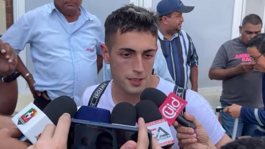 Santiago Mele llegó a Colombia para atajar en el Junior