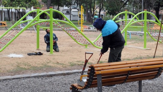 La transformación de la plaza Gregoria Matorras está llegando a su fin