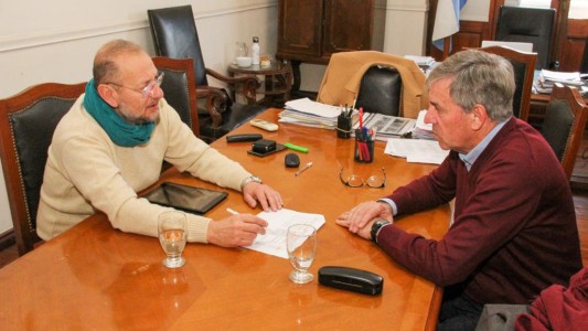 El intendente Emilio Jatón se reunió con el ministro Corach
