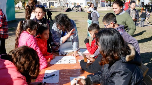 La Municipalidad cerró las vacaciones de invierno en la Estación Mitre