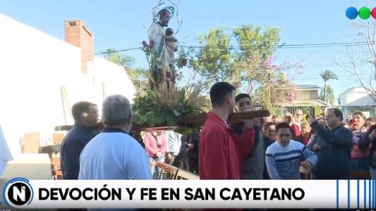 Devoción y necesidades: fue multitudinaria la celebración de San Cayetano